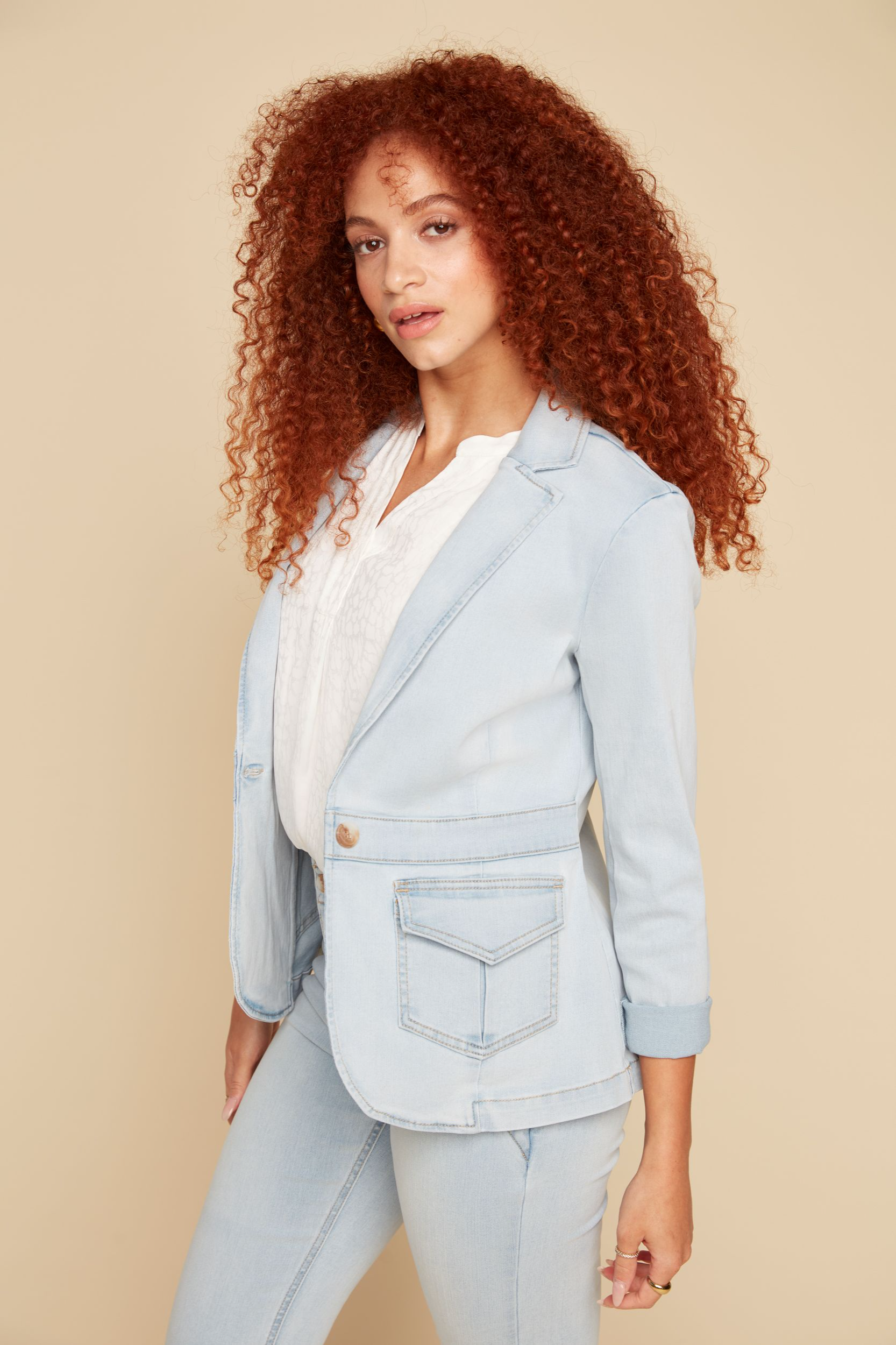 Bleached Wash Jacket