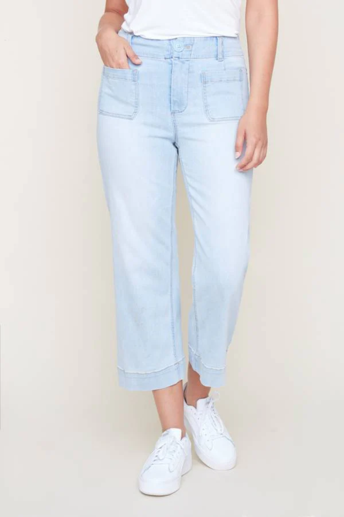 Wide Leg Ankle Pant
