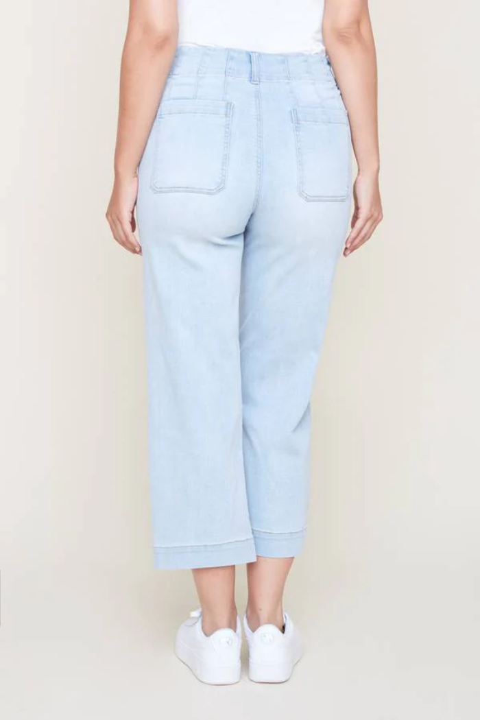 Wide Leg Ankle Pant