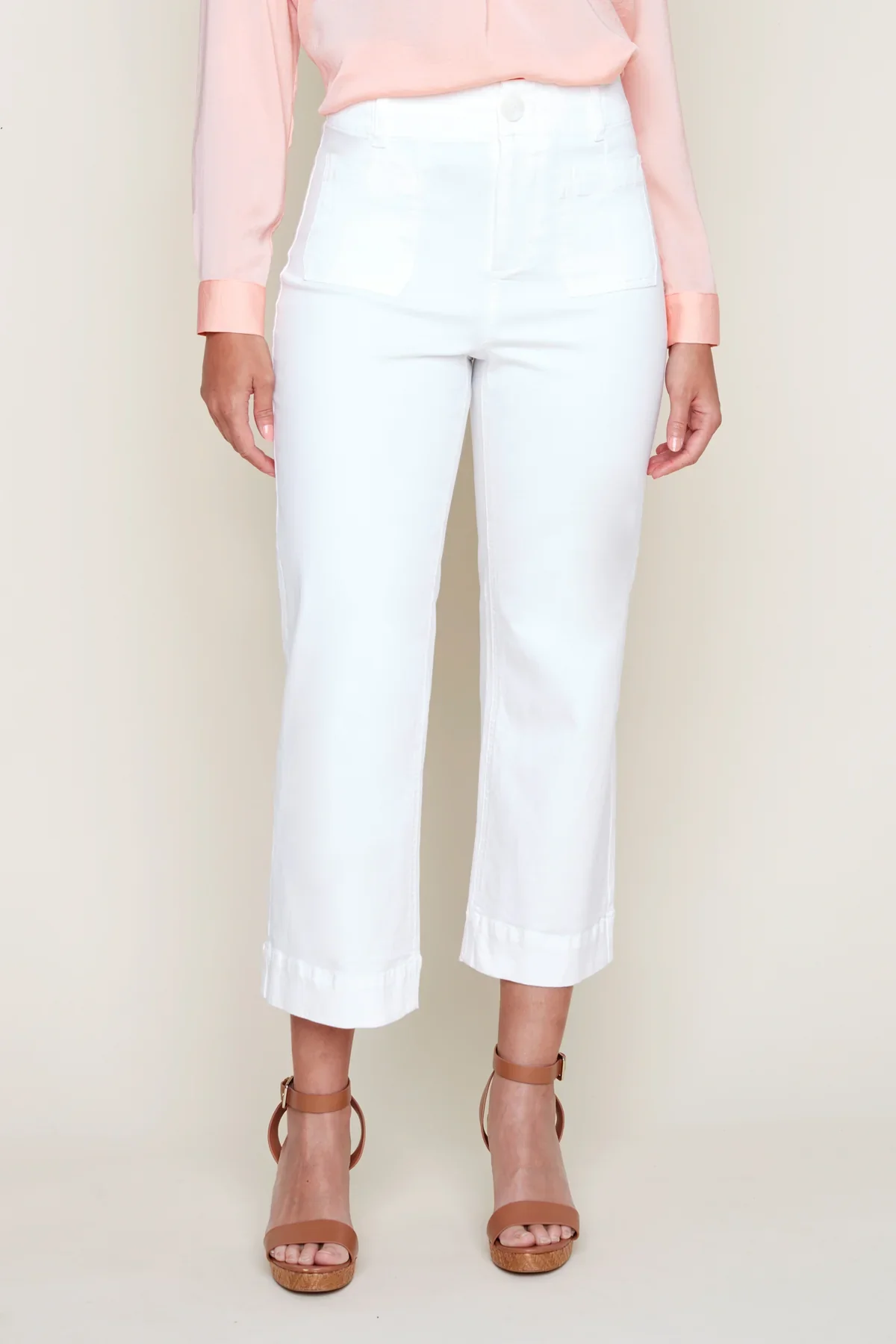 Wide Leg Ankle Pant