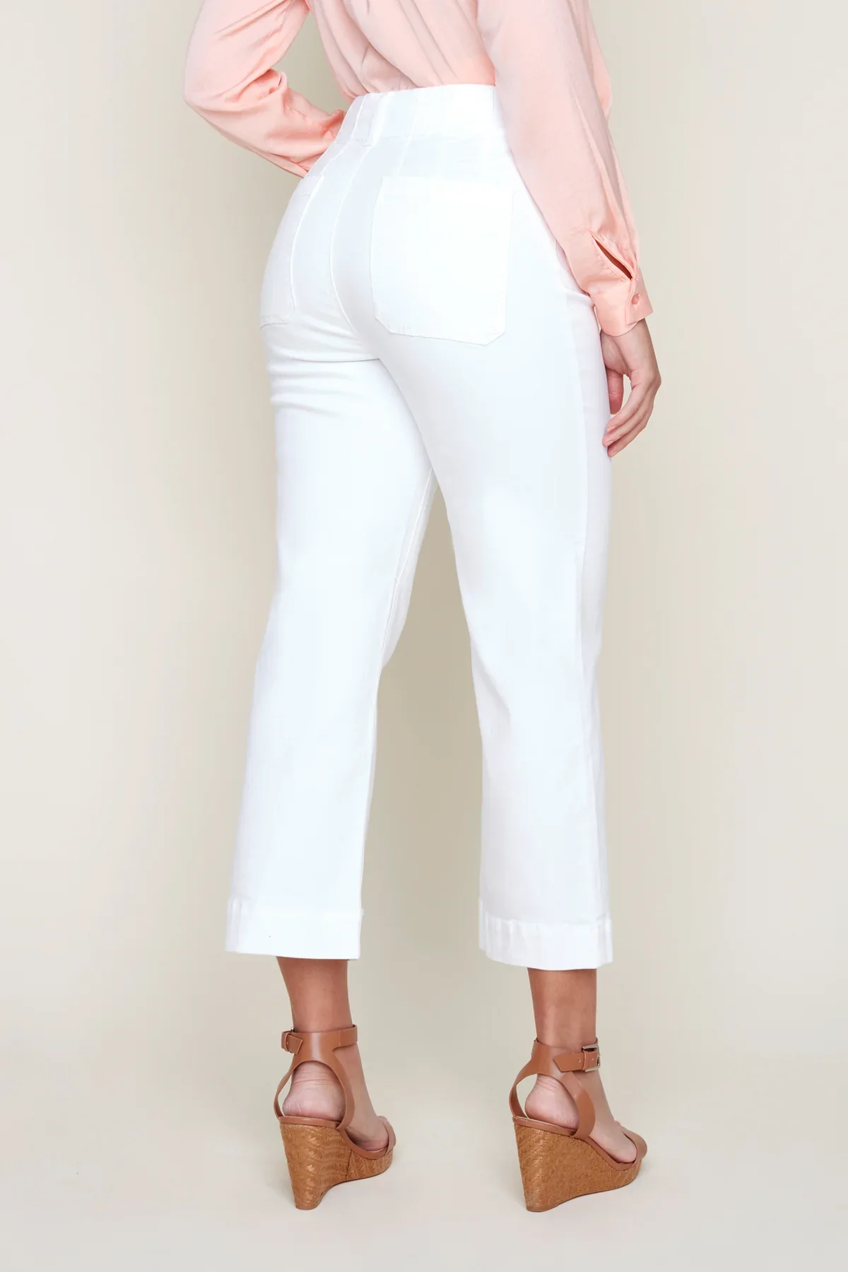Wide Leg Ankle Pant