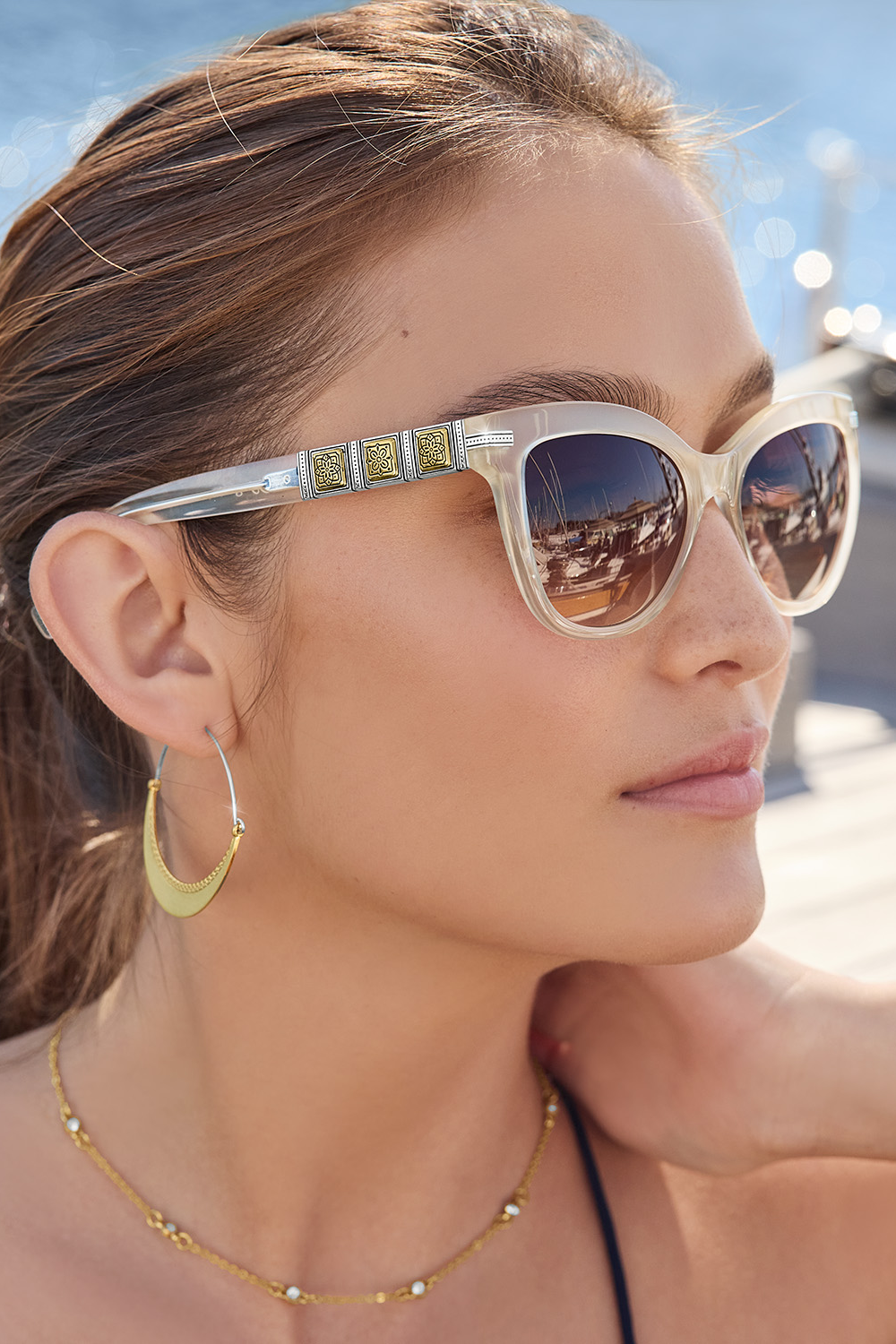 Mosaic Two Tone Sunglasses