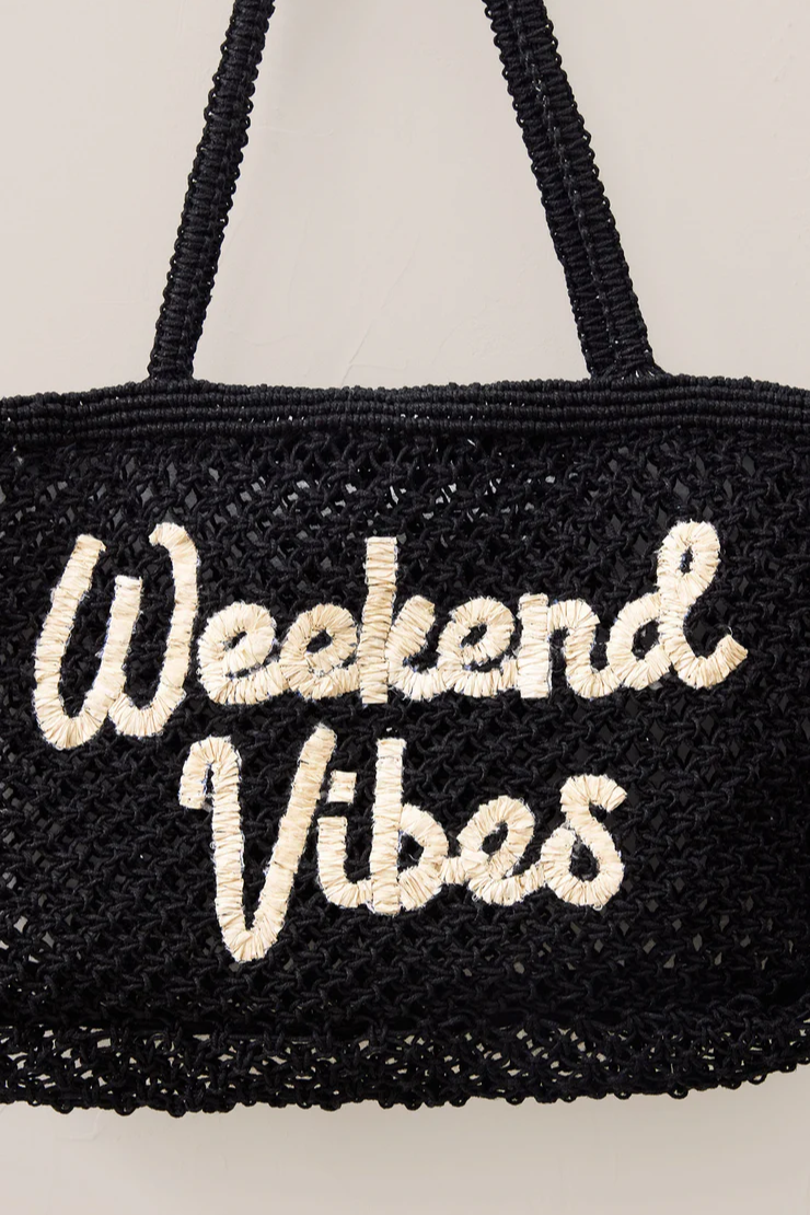 Woven Jute Tote Bag