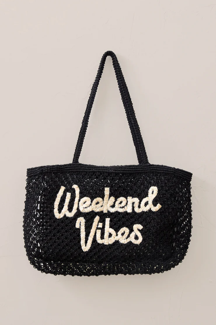 Woven Jute Tote Bag