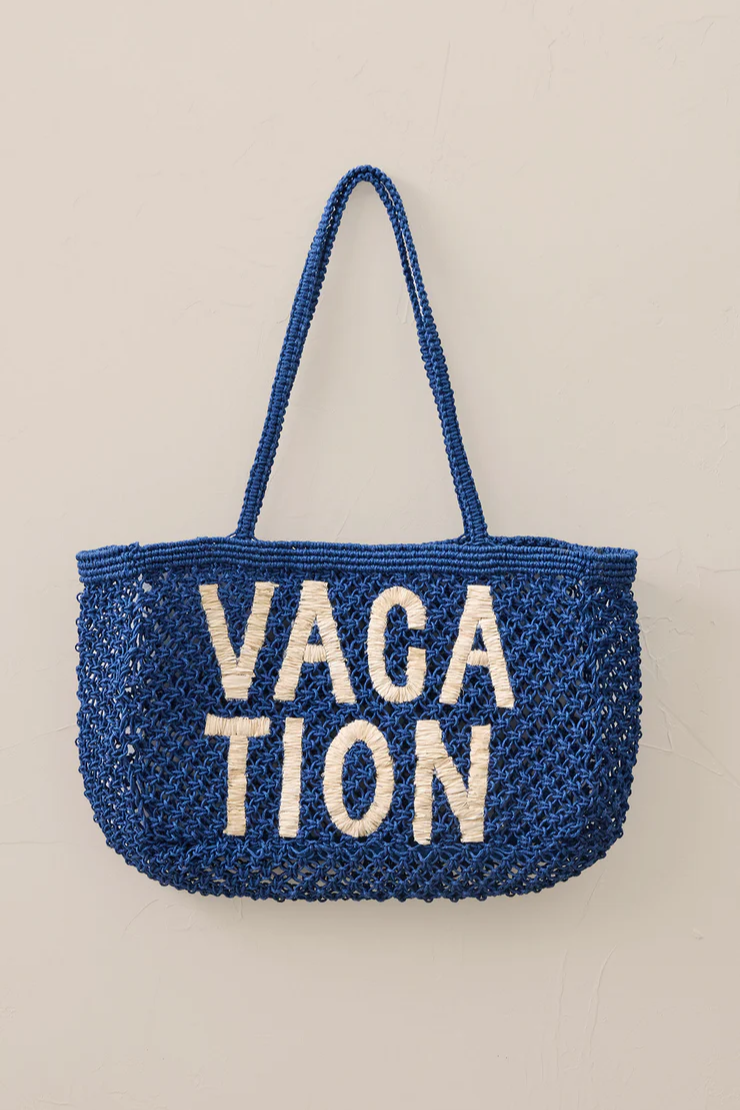 Woven Jute Tote Bag