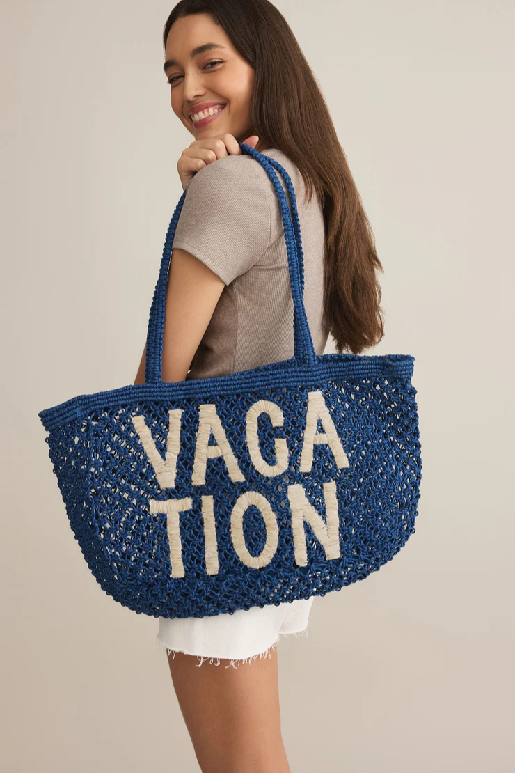 Woven Jute Tote Bag