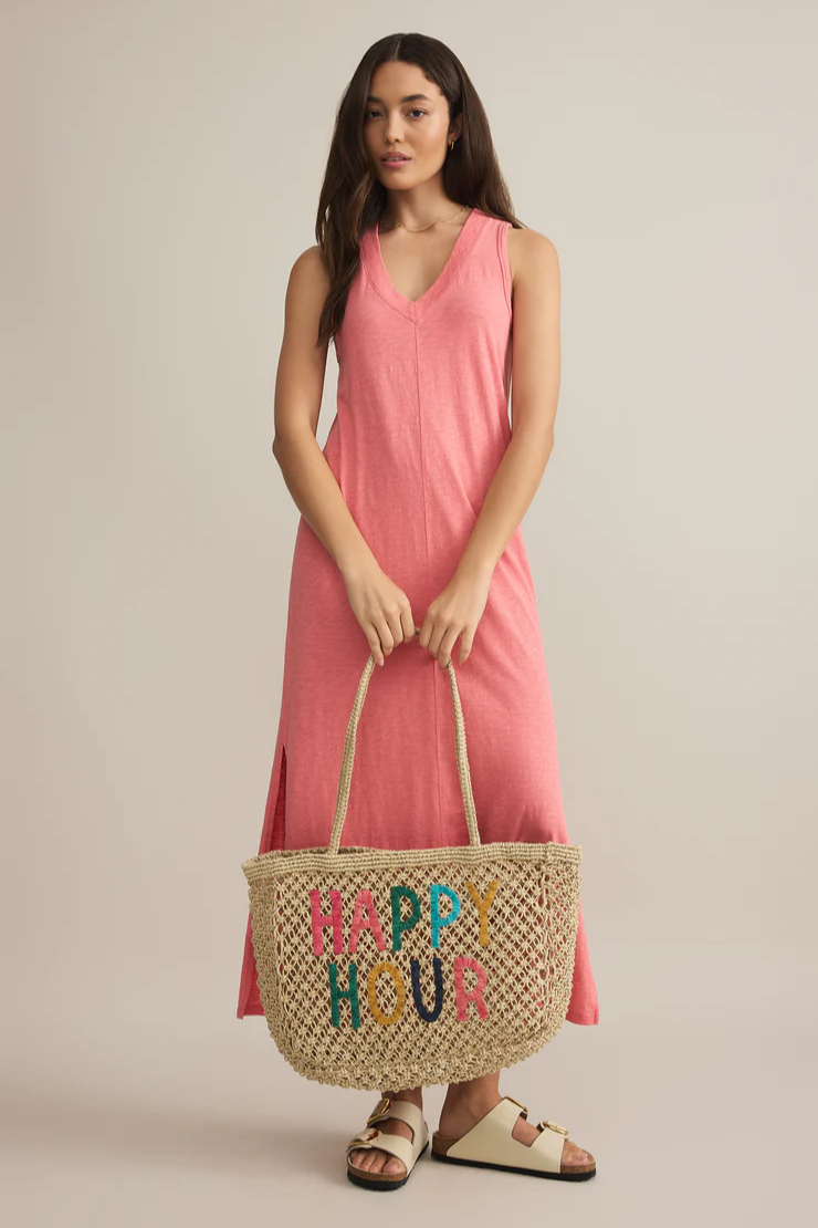 Woven Jute Tote Bag