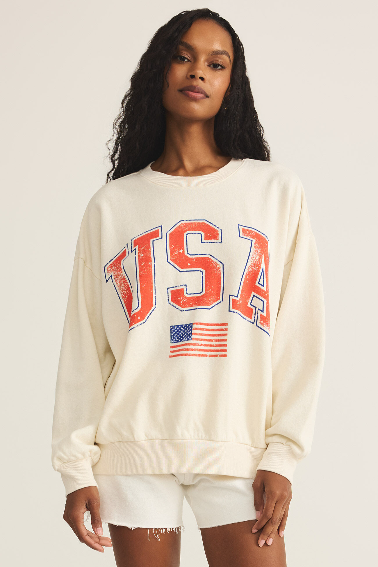 Flag Sunday Sweatshirt