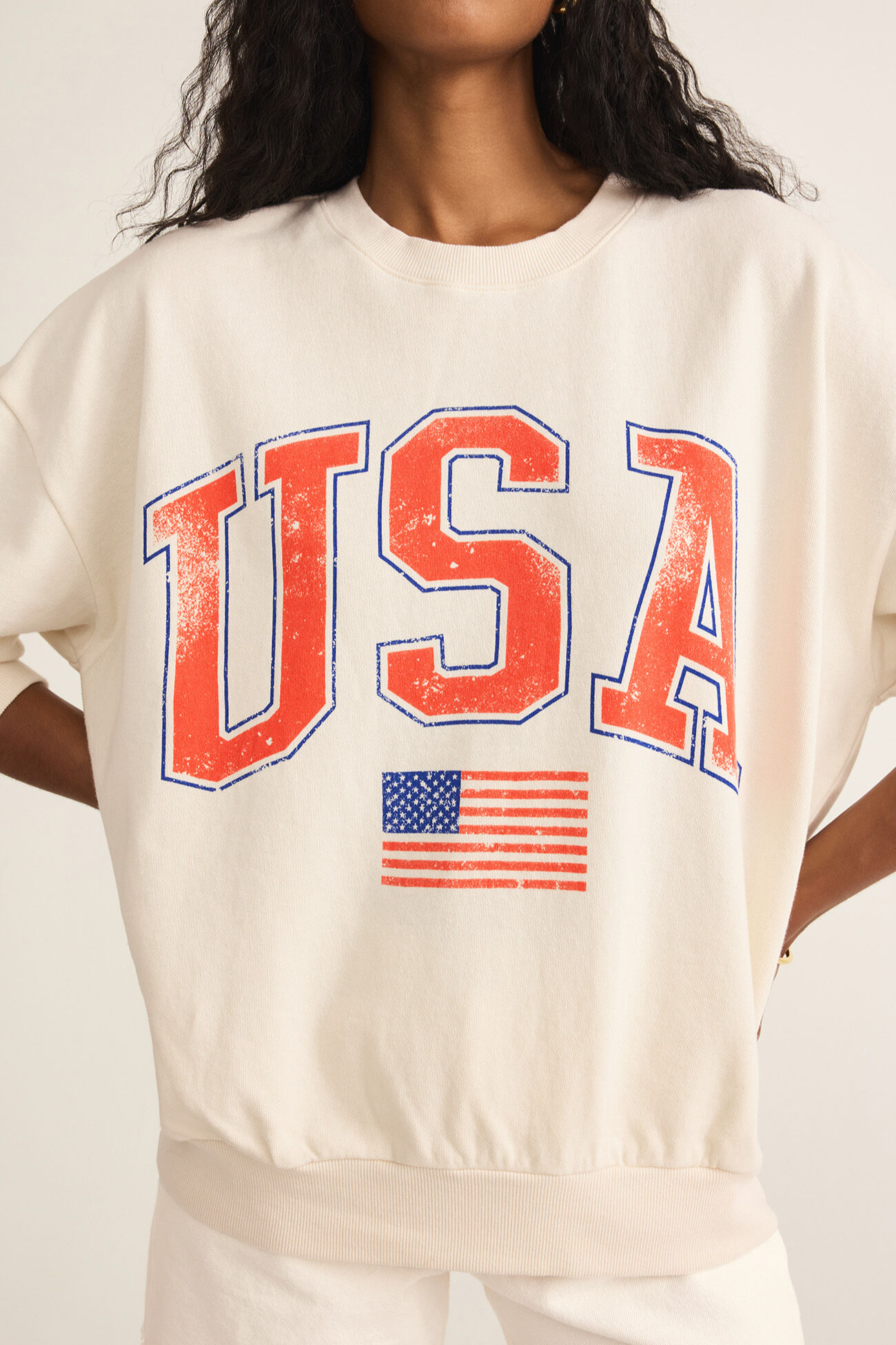 Flag Sunday Sweatshirt