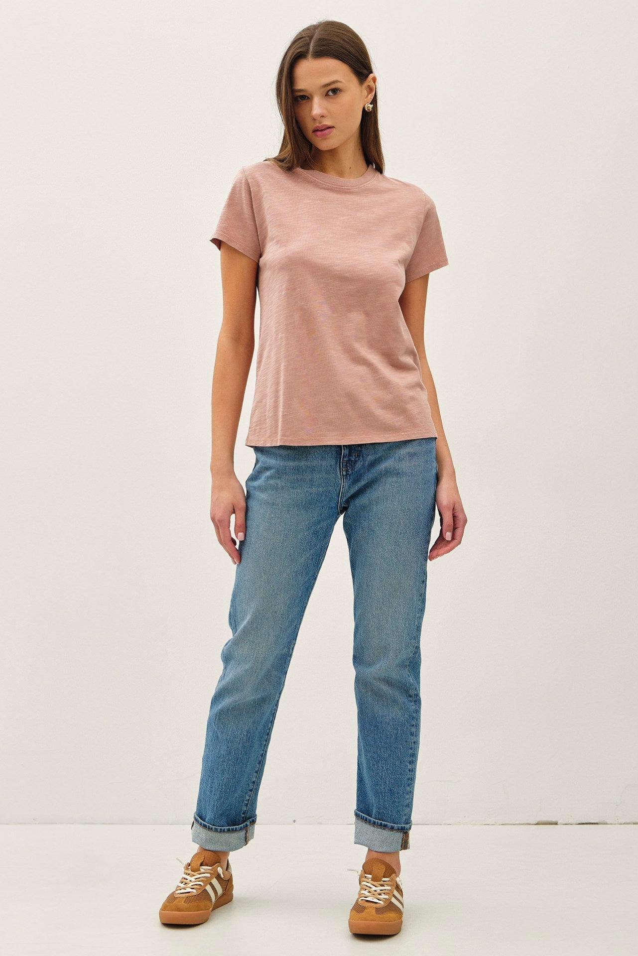 Classic Cut Acid Washed Tee