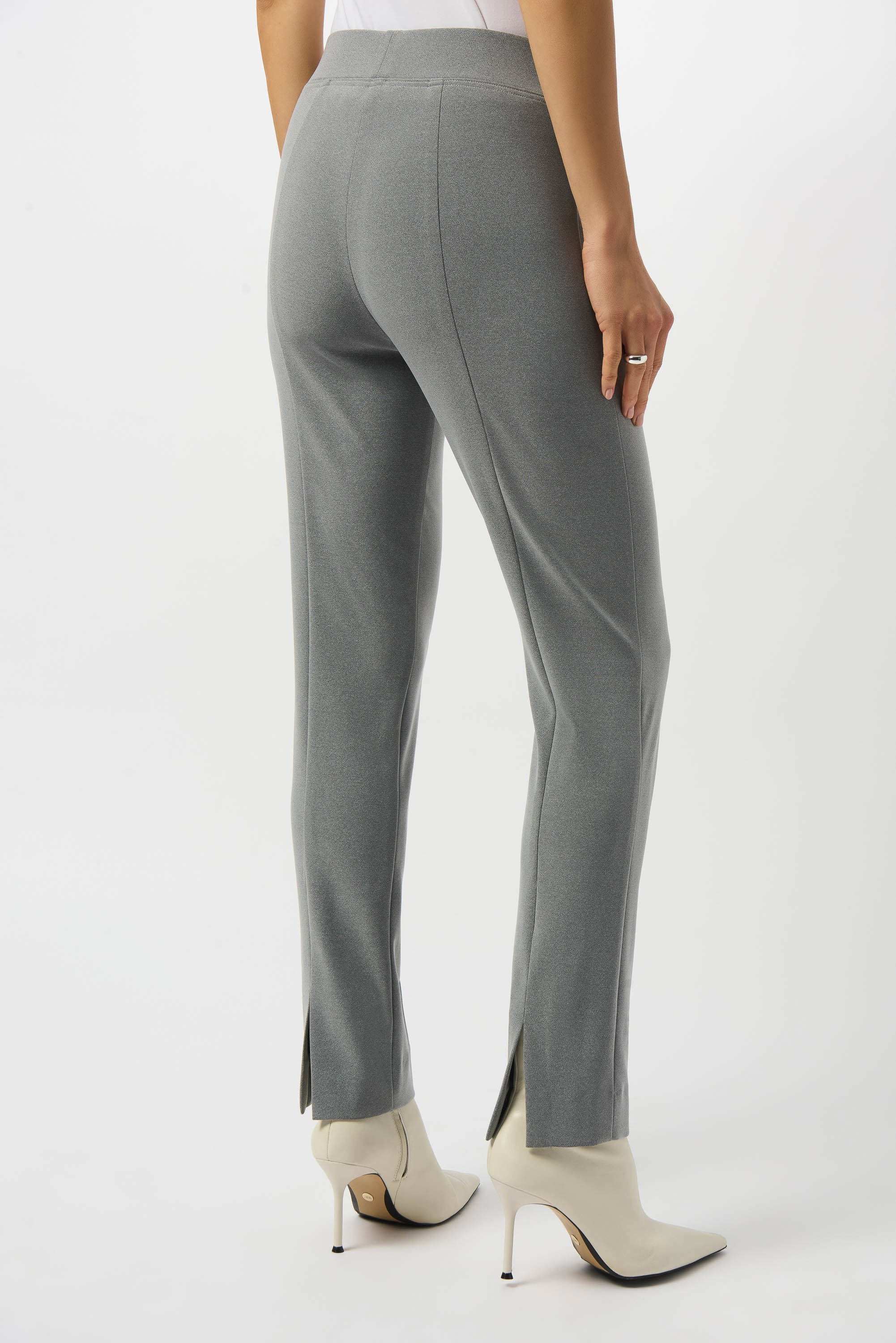 Mekange Silky Kniy Straight Leg Pant