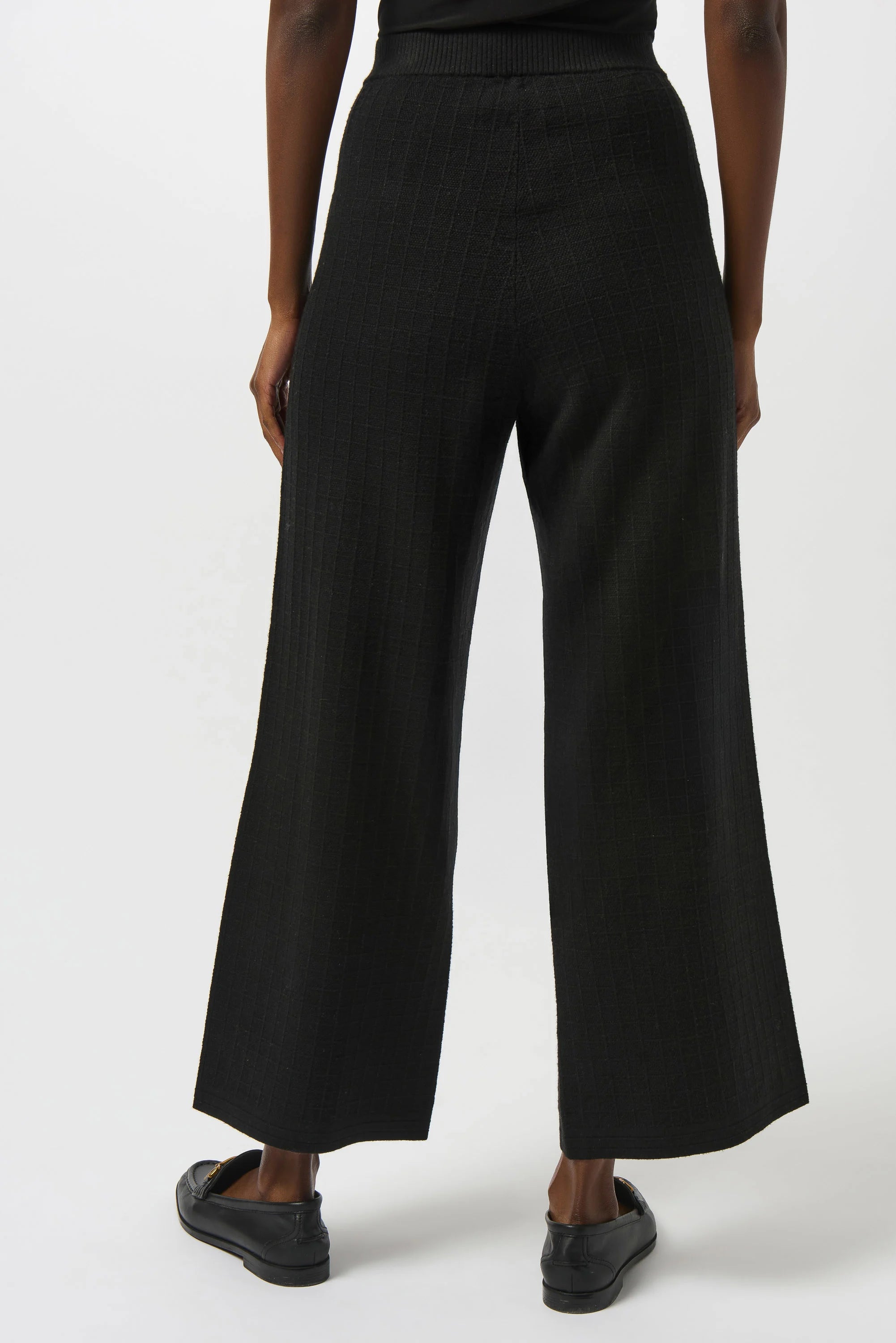 Sweater Knit Straight Leg Pants