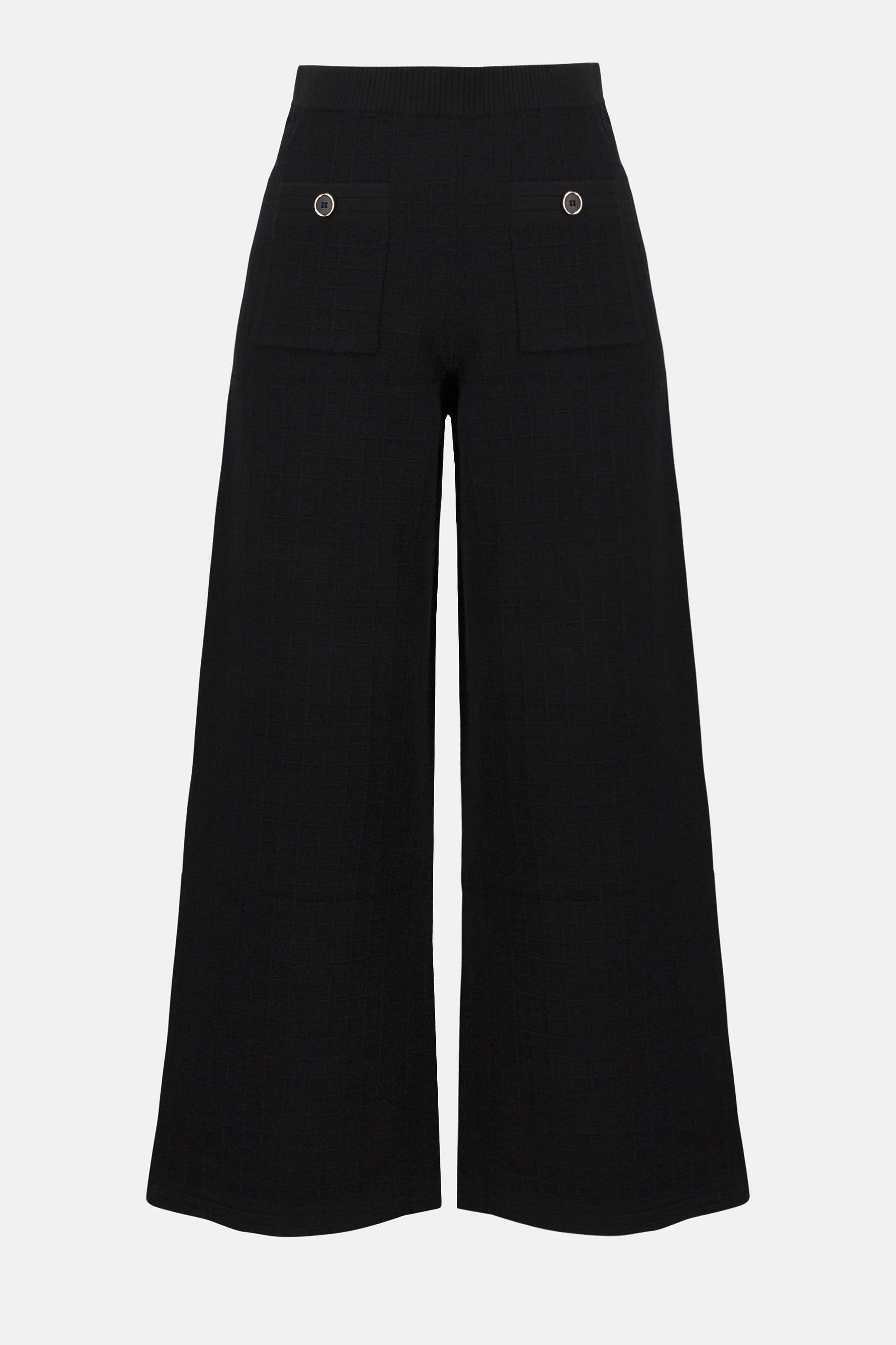 Sweater Knit Straight Leg Pants