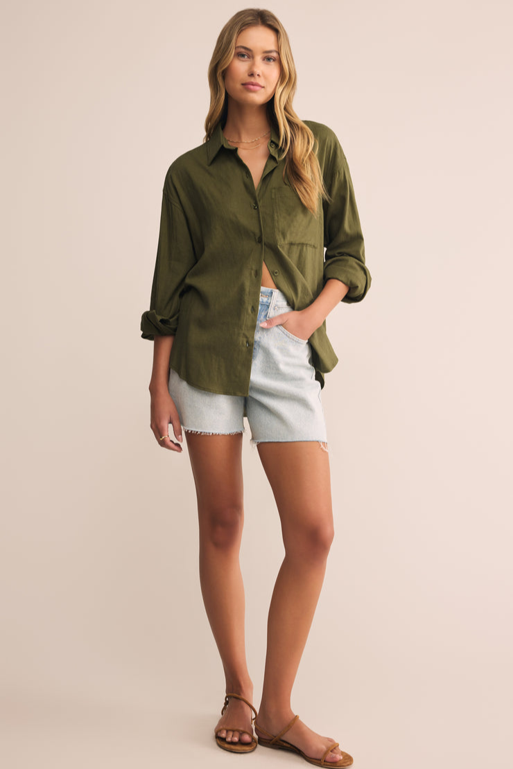 Alfie Button Up