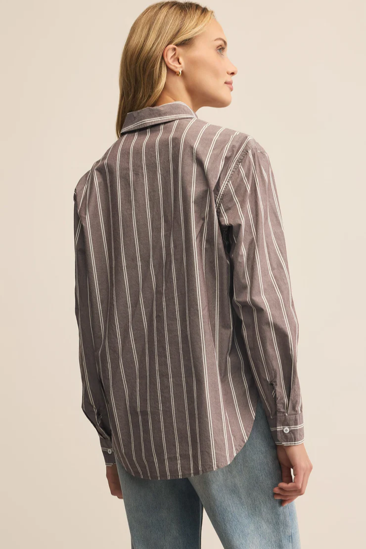Seaport Striped Poplin Shirt