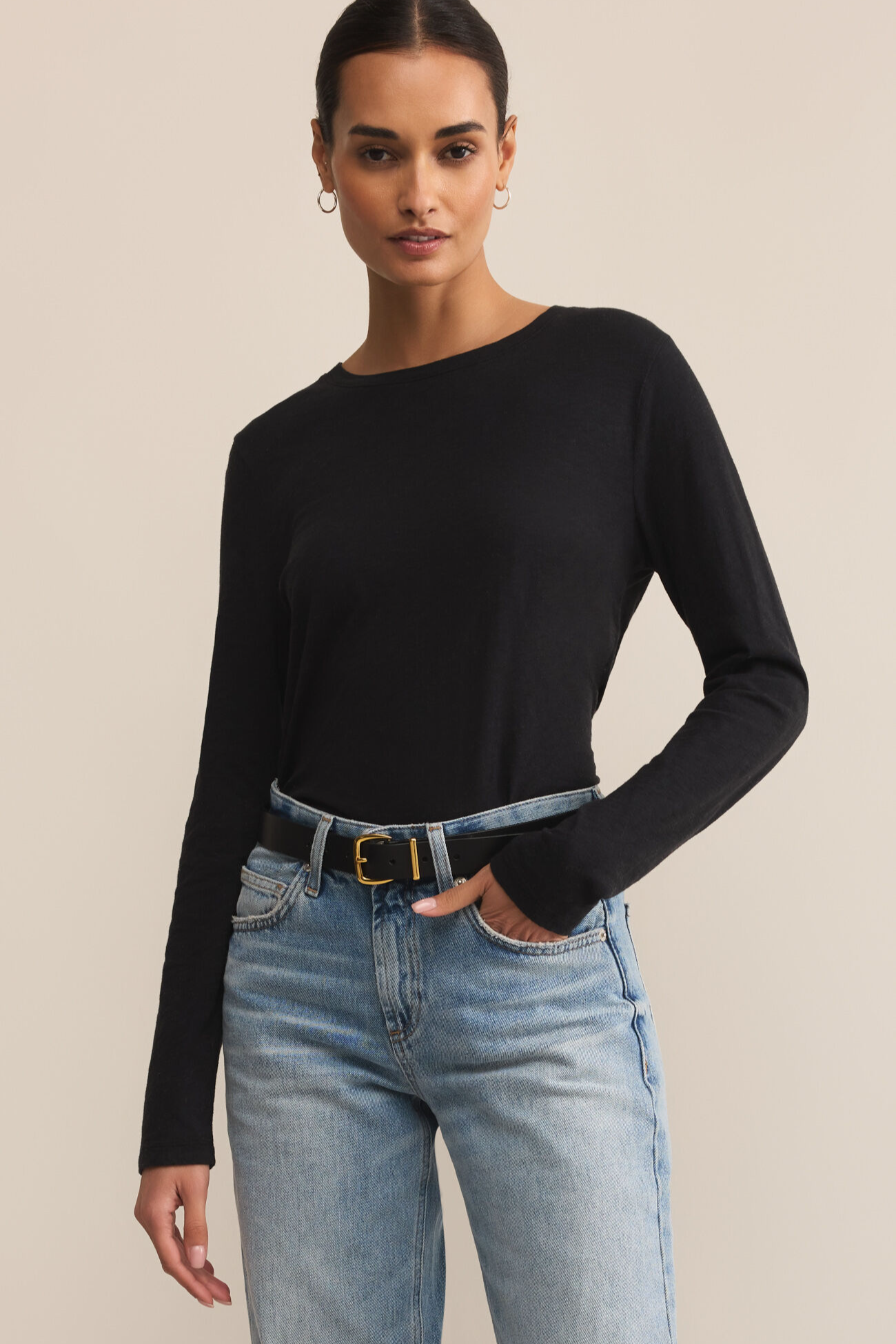 Modern Slub Long Sleeve Tee