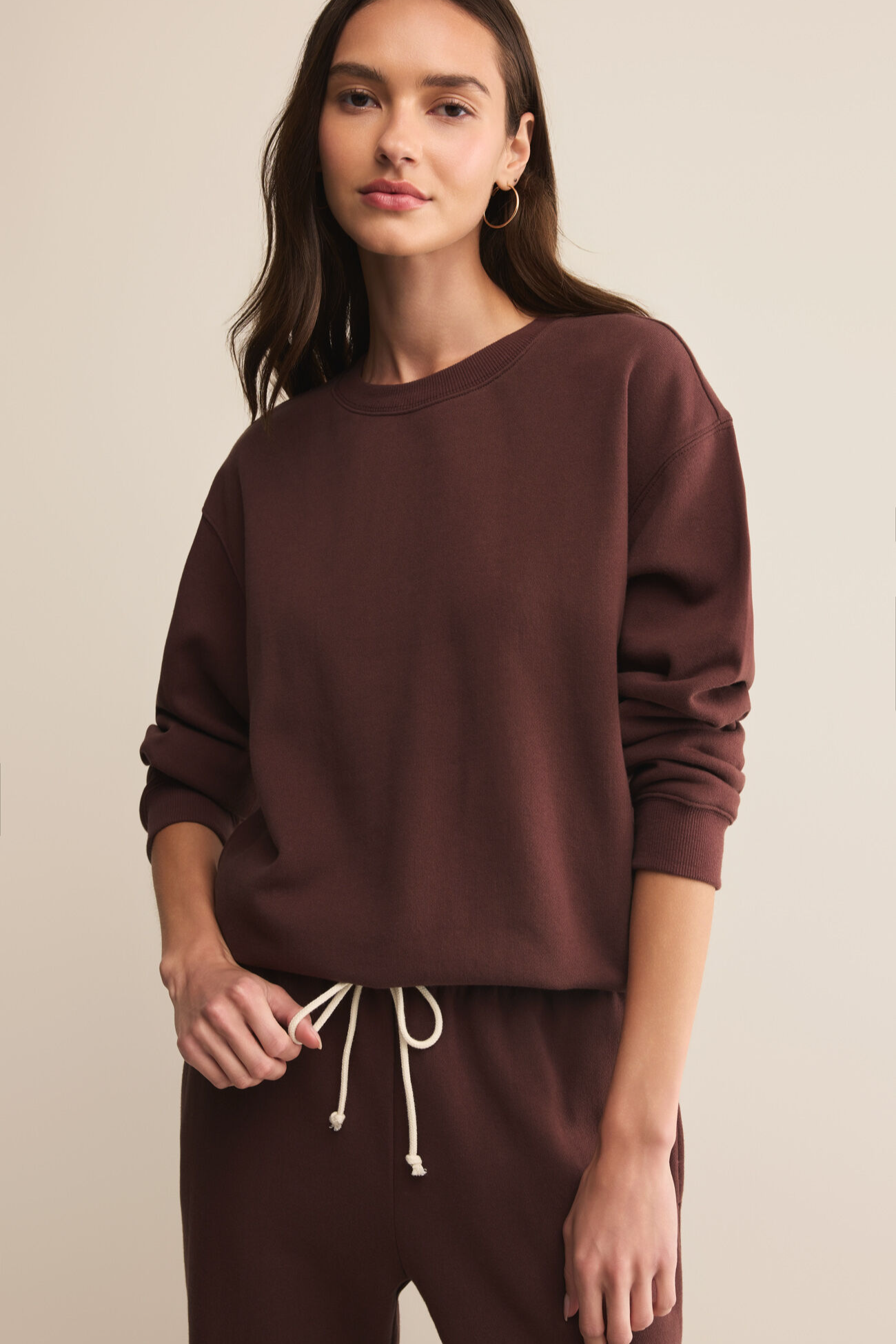 Boyfriend Cotton Sweatshirt