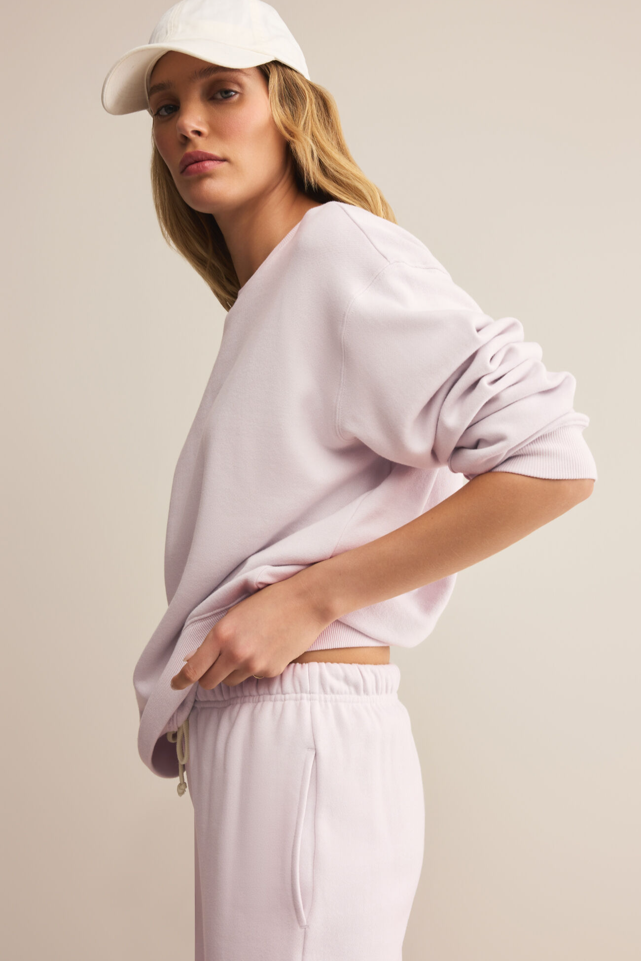 Boyfriend Cotton Sweatshirt