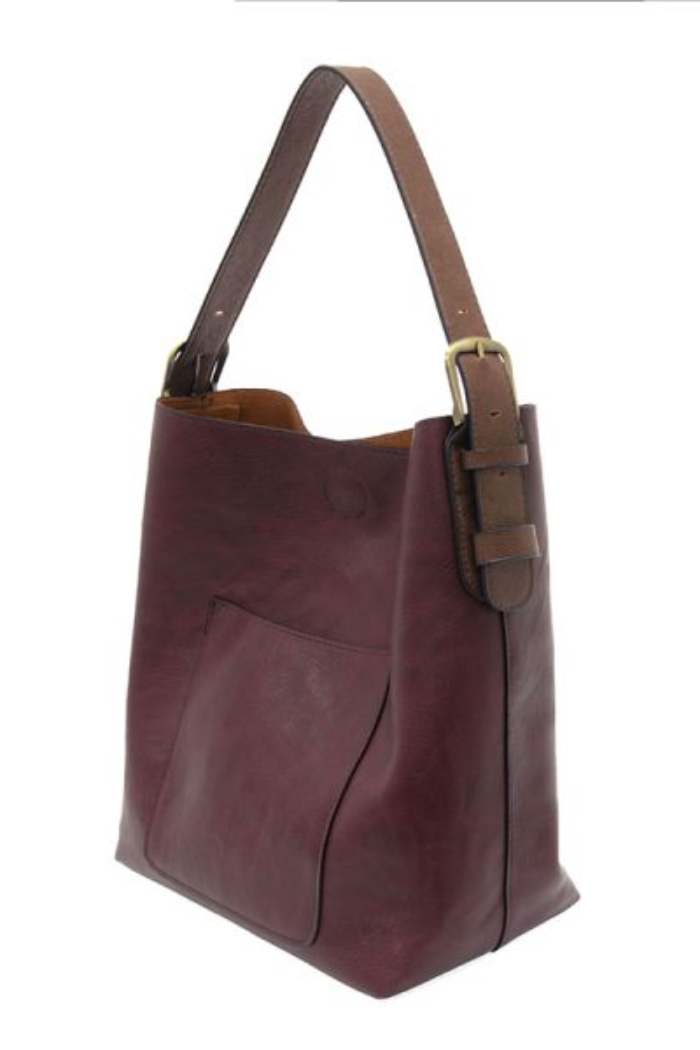 Blackberry Hobo Coffee Handle Handbag