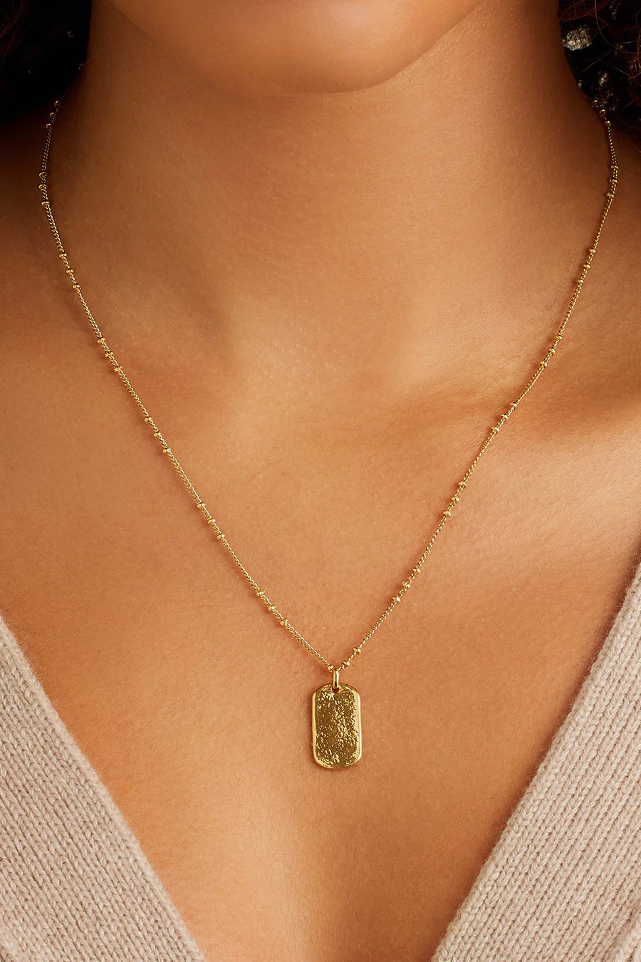 Griffin Dog Tag Necklace