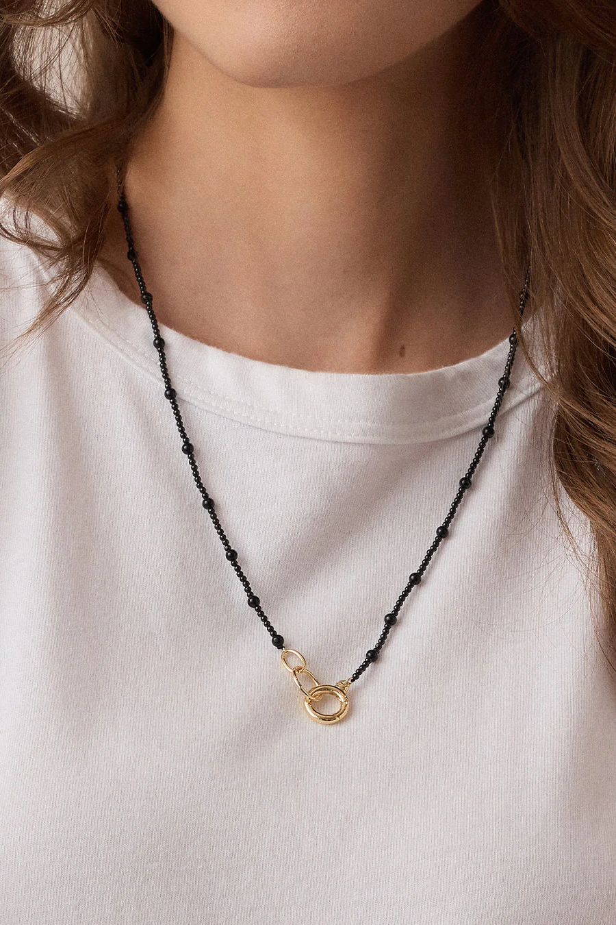 Power Gemstone Long Beaded Necklace