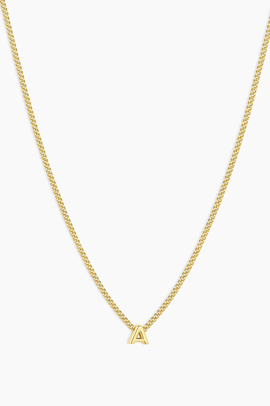 Wilder Mini Alphabet Necklace-A