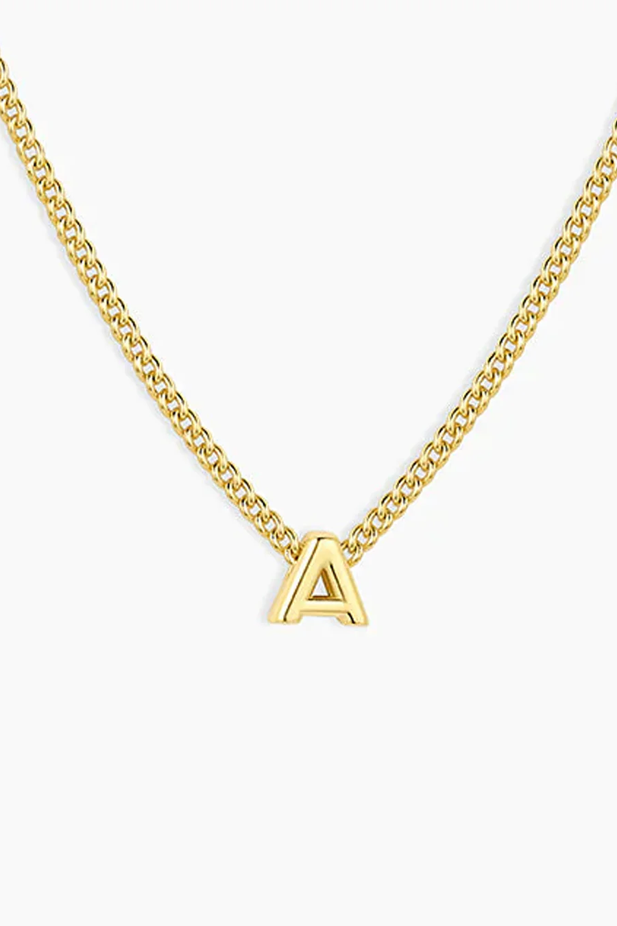 Wilder Mini Alphabet Necklace-A