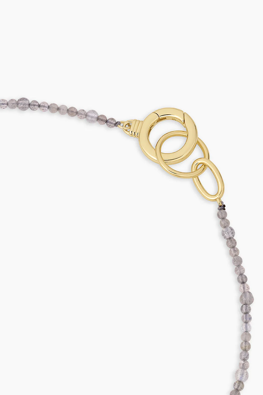 Power Gemstone Long Beaded Necklace