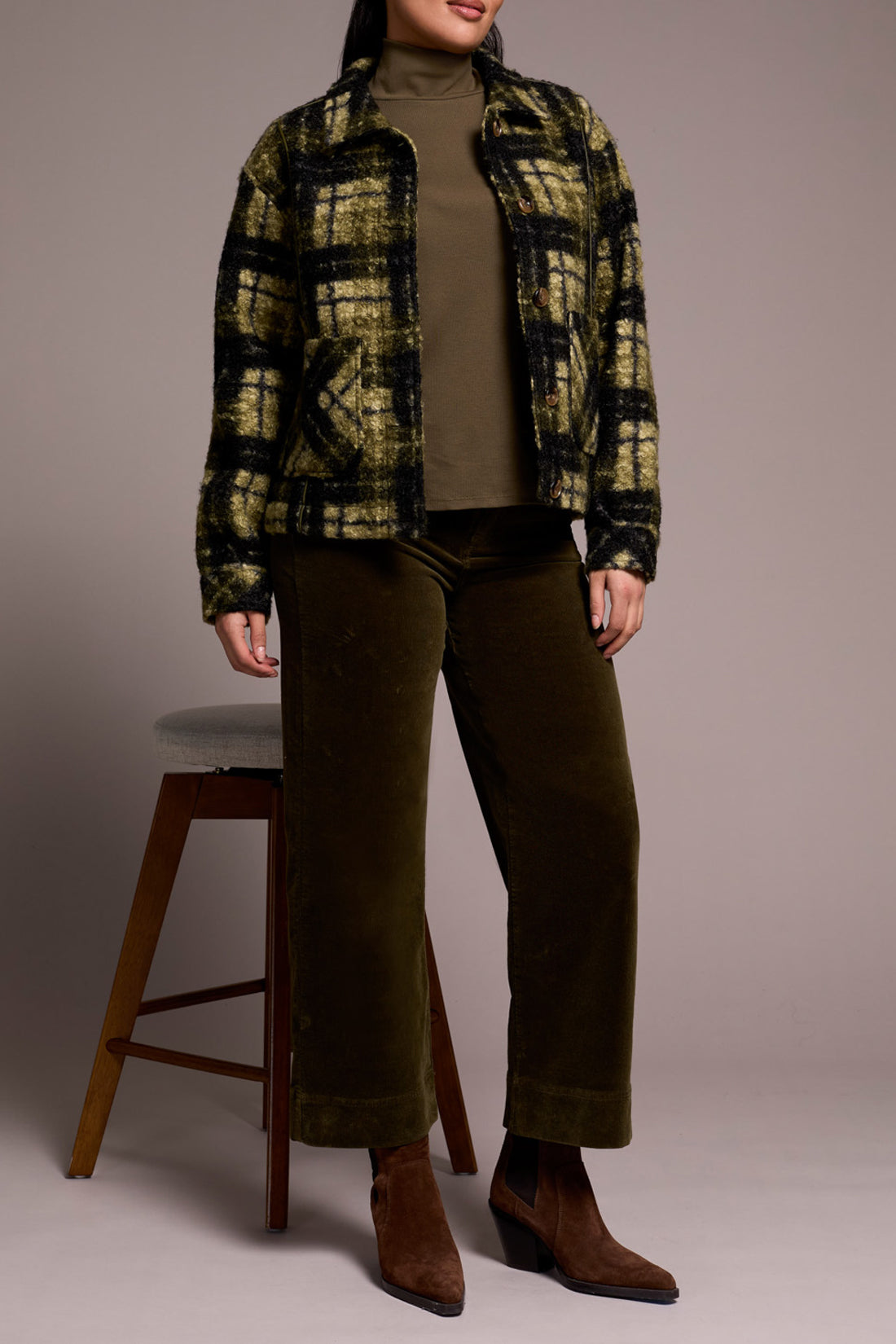 Front Button Ivy Jacket