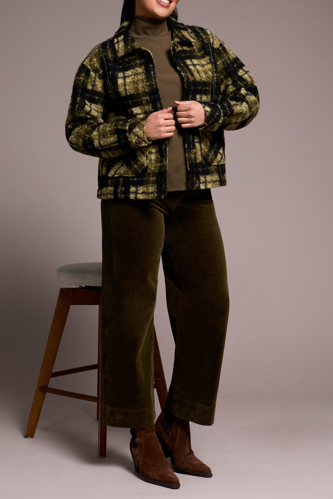 Front Button Ivy Jacket