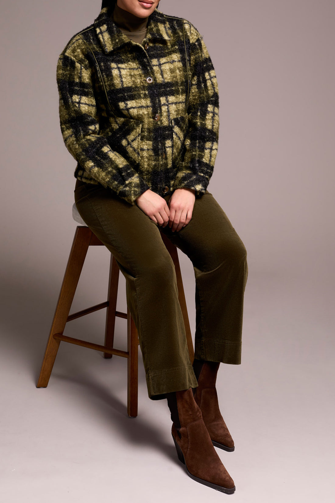 Front Button Ivy Jacket