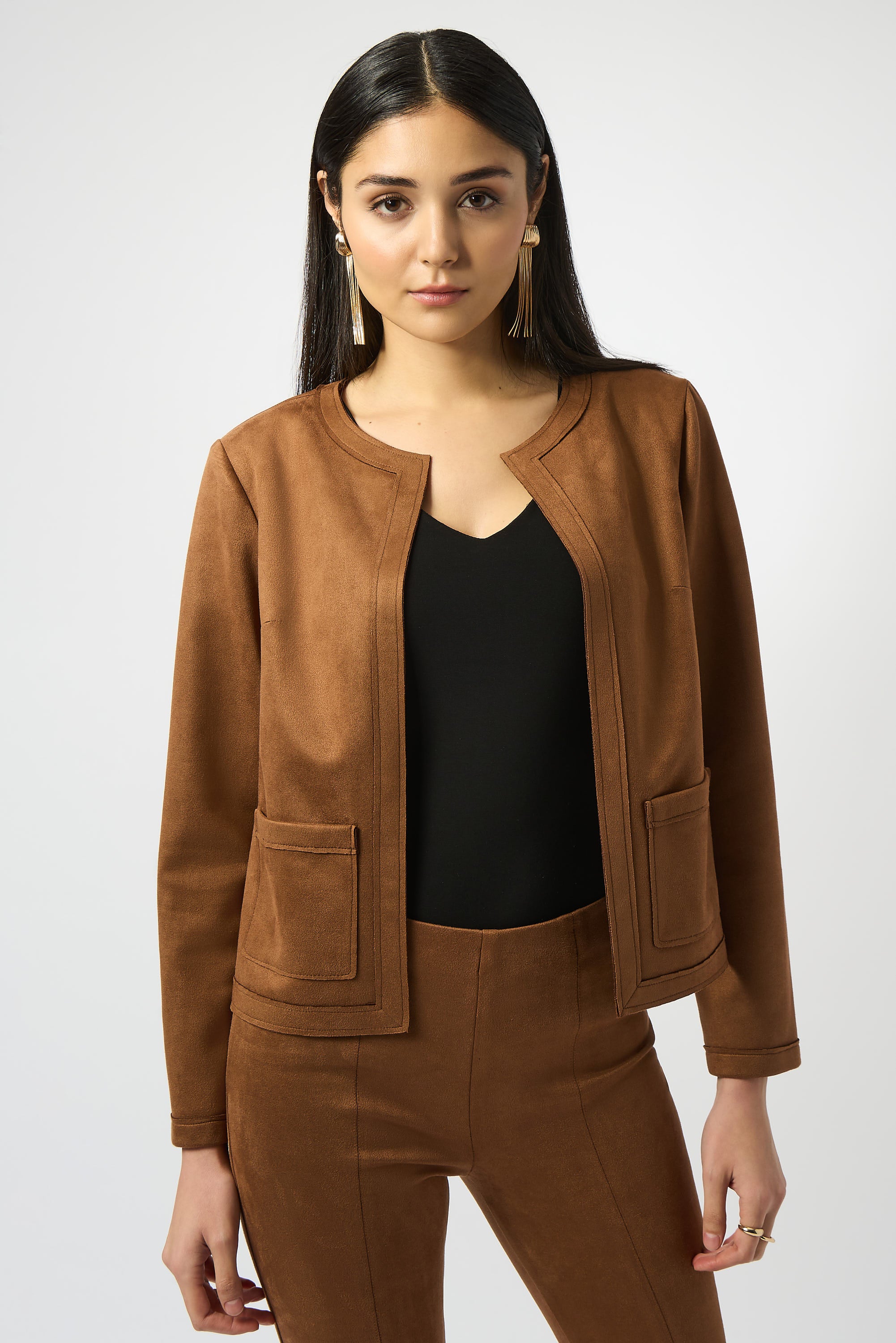 Scuba Suede Straight Jacket