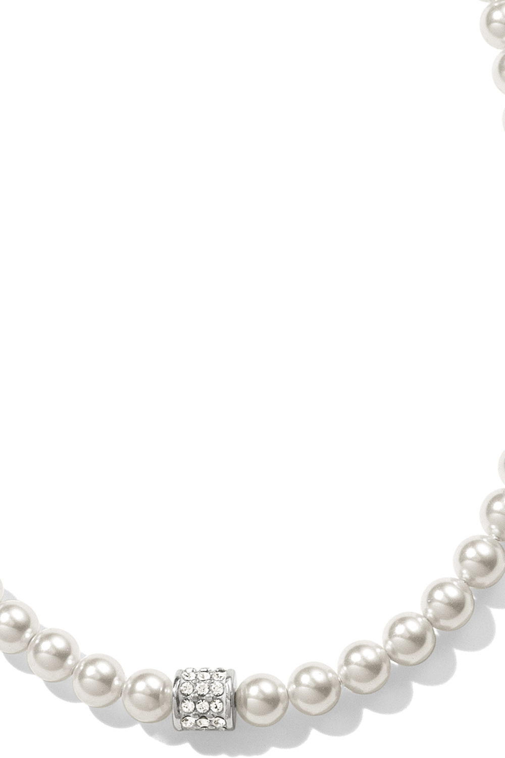 Meridian Petite Pearl Station Necklace