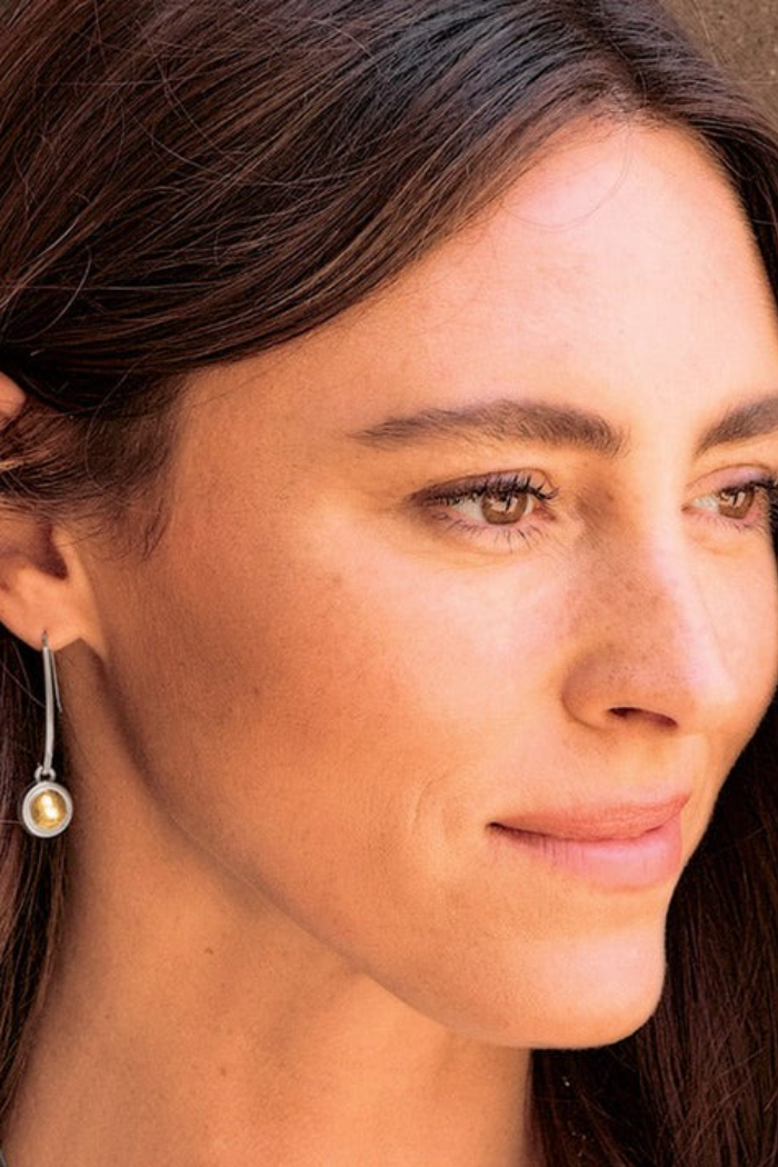 Ferrara Segreta Ball French Wire Earrings