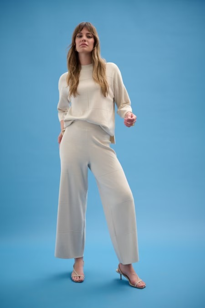 High-waisted Belted Trousers