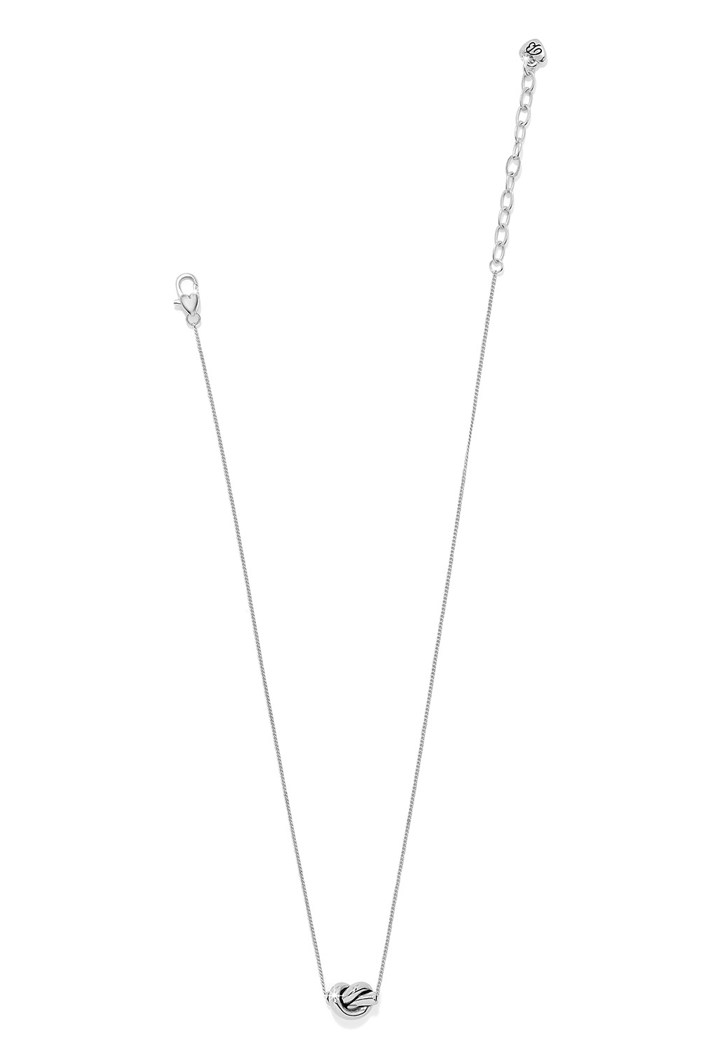 Interlok Single Knot Mini Necklace