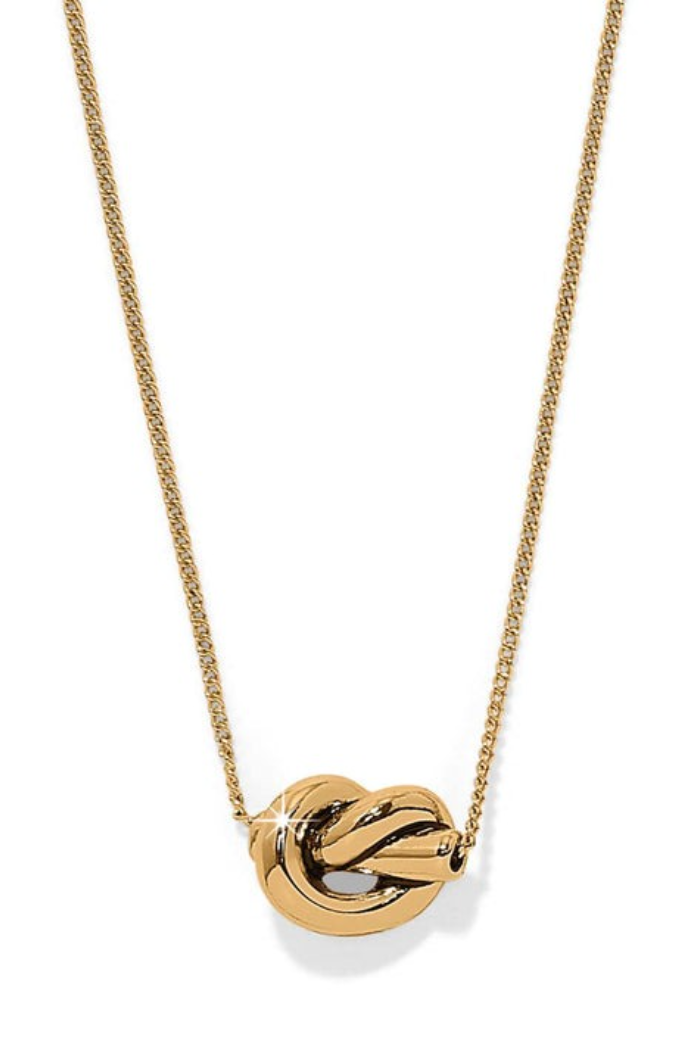 Interlok Single Knot Mini Necklace