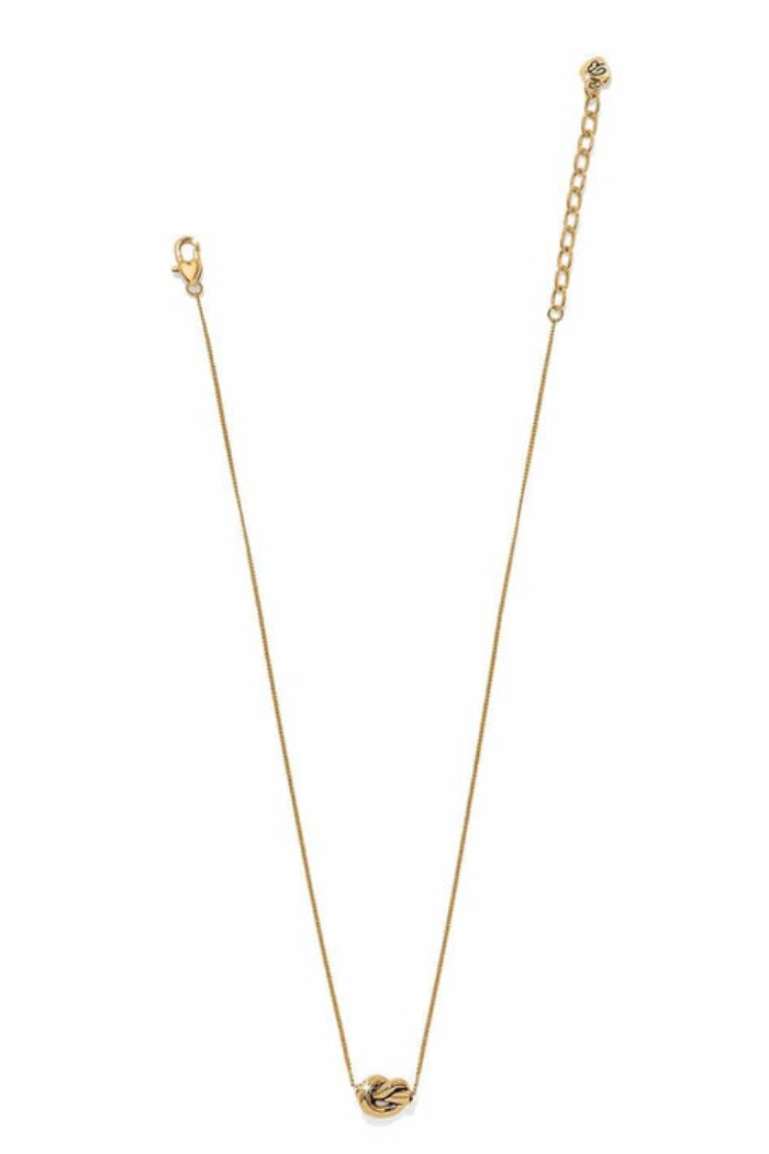 Interlok Single Knot Mini Necklace