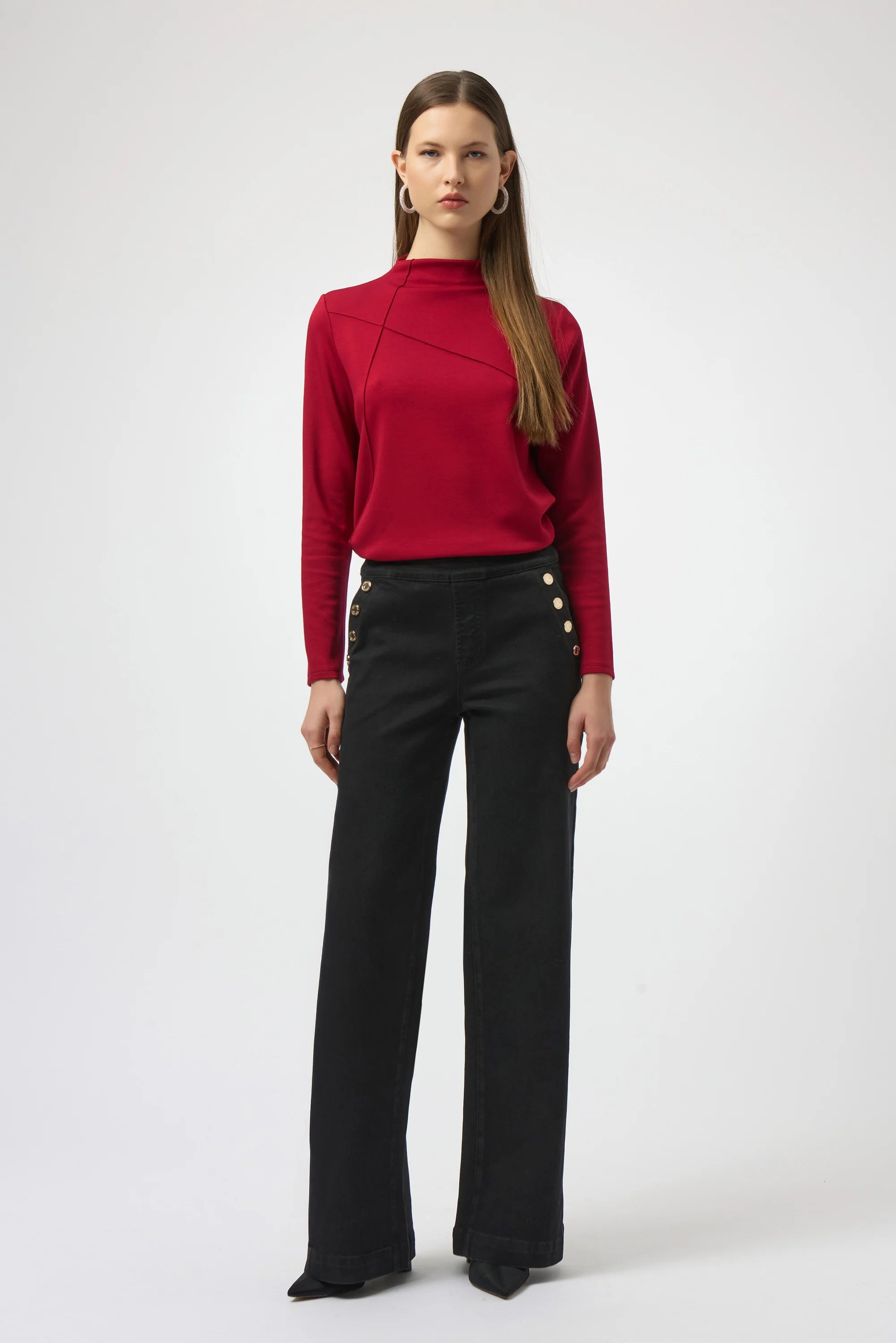 High Neck Pullover