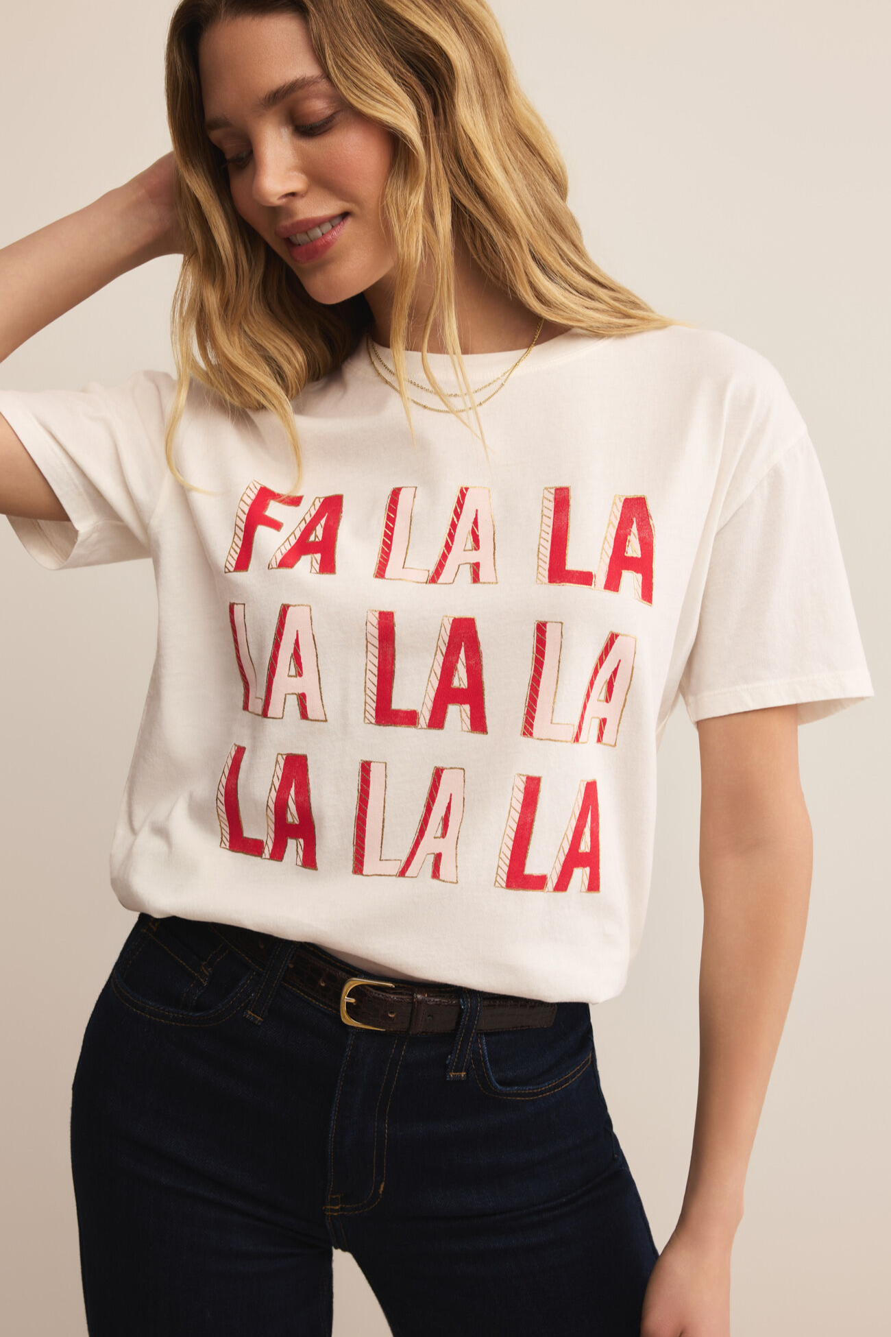Falalala Boyfriend Tee