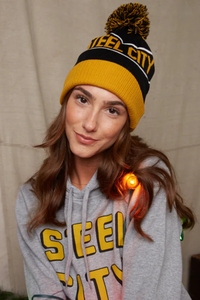 Brookline  Pom Beanie