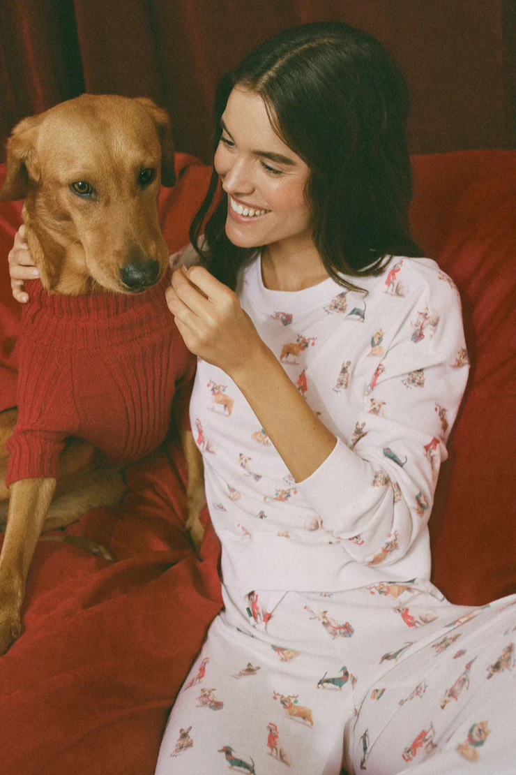 Cozy Up Pup Long Sleeve Top