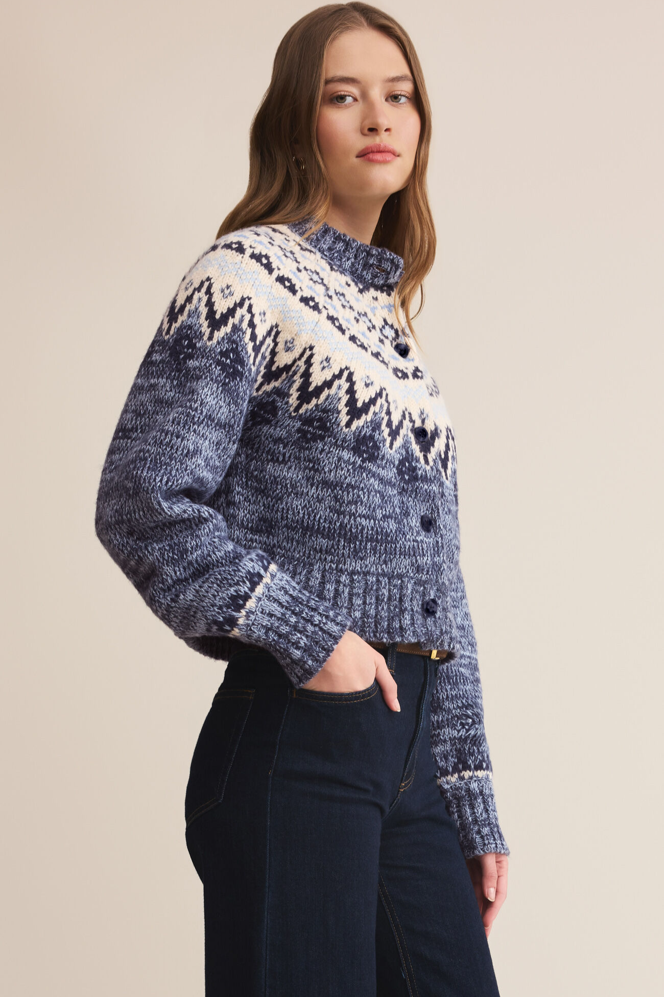North Sea Fair Isle Cardigan