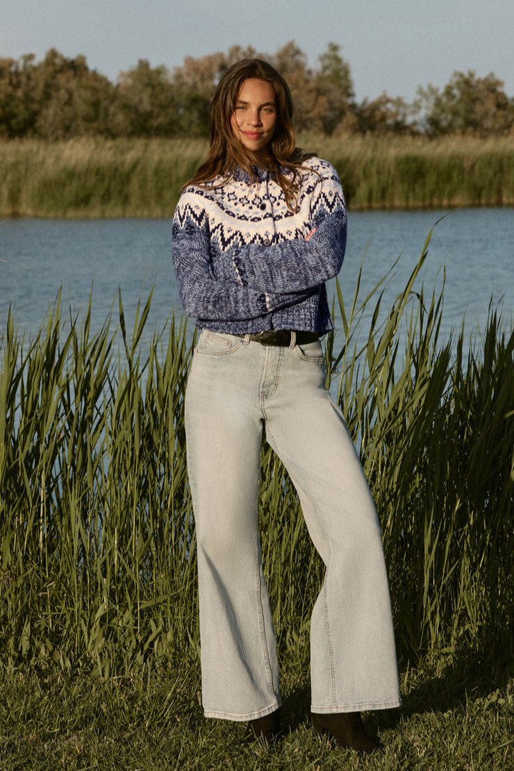 North Sea Fair Isle Cardigan