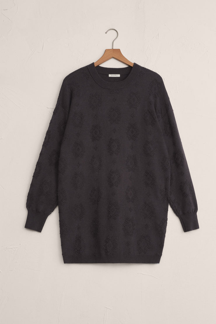 Amina Jacquard Sweater Dress