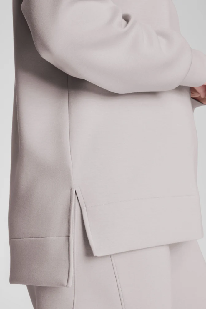 Sweatshirt Women crewneck long sleeve drop shoulder