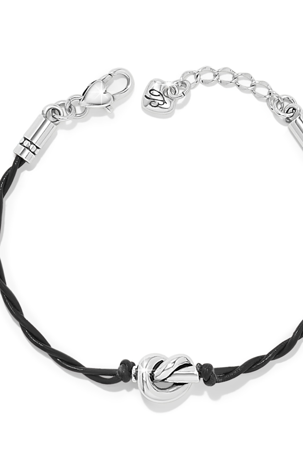 Interlok Single Knot Leather Bracelet