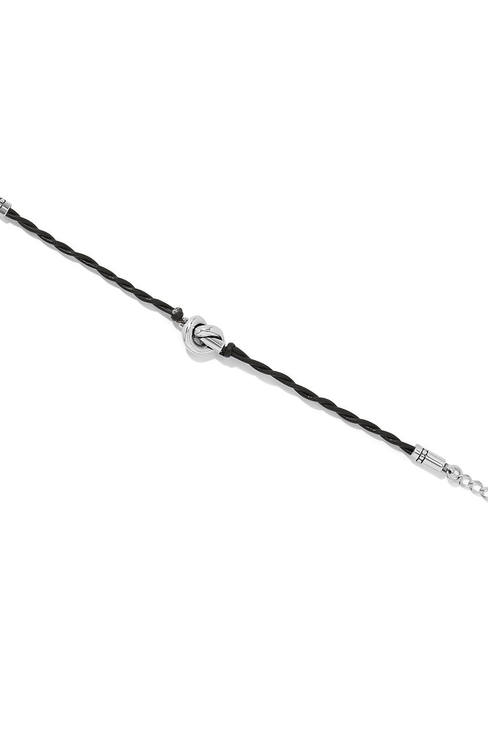 Interlok Single Knot Leather Bracelet