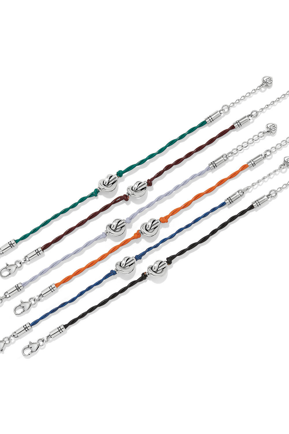 Interlok Single Knot Leather Bracelet