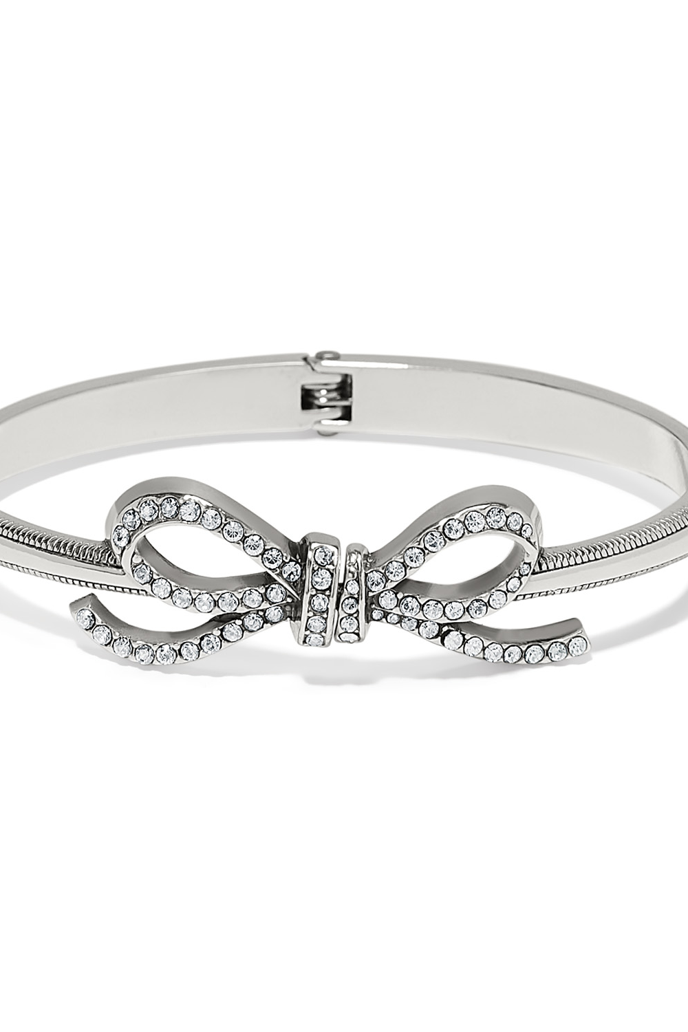 Illumina Bow Hinged Bangle